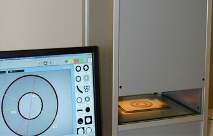 office laptop working